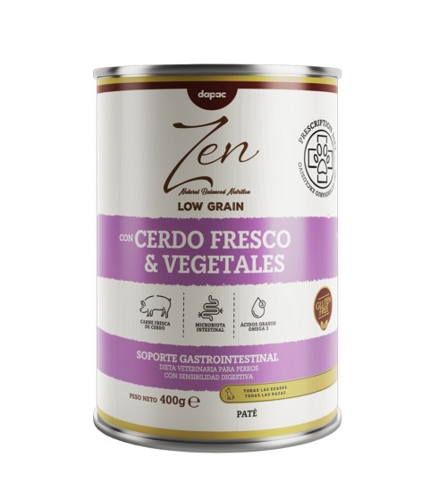 ZEN PATÉ PRESCRIPCION DIET CERDO&VEGET 400 GR